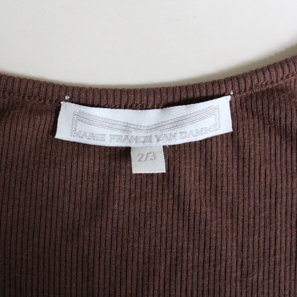 Marie France Van Damme Cardi + Tank - Picture 7 of 8